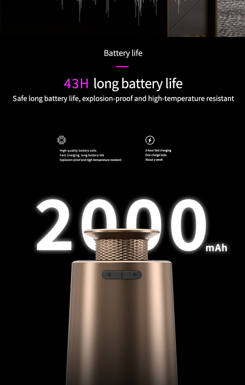 Gold Aroma diffuser Silent Fragrance Machine