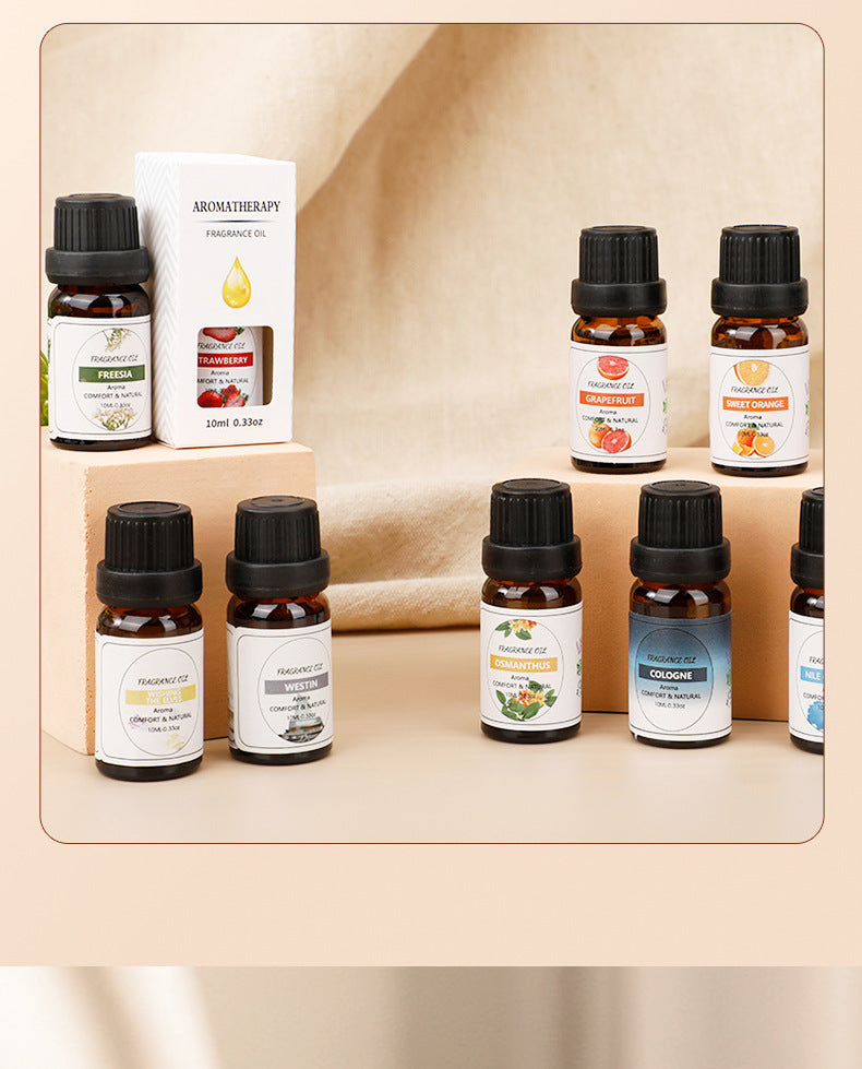 Water-Soluble Plant Essential Oil Set – 6/8/12 Bottles | Aromatherapy Diffuser Oils