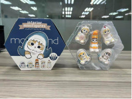 Genuine Cat Fortune Sandy Series Furry Party Blind Box Figurine Cute Cat Doll Gift Ornament Wholesale