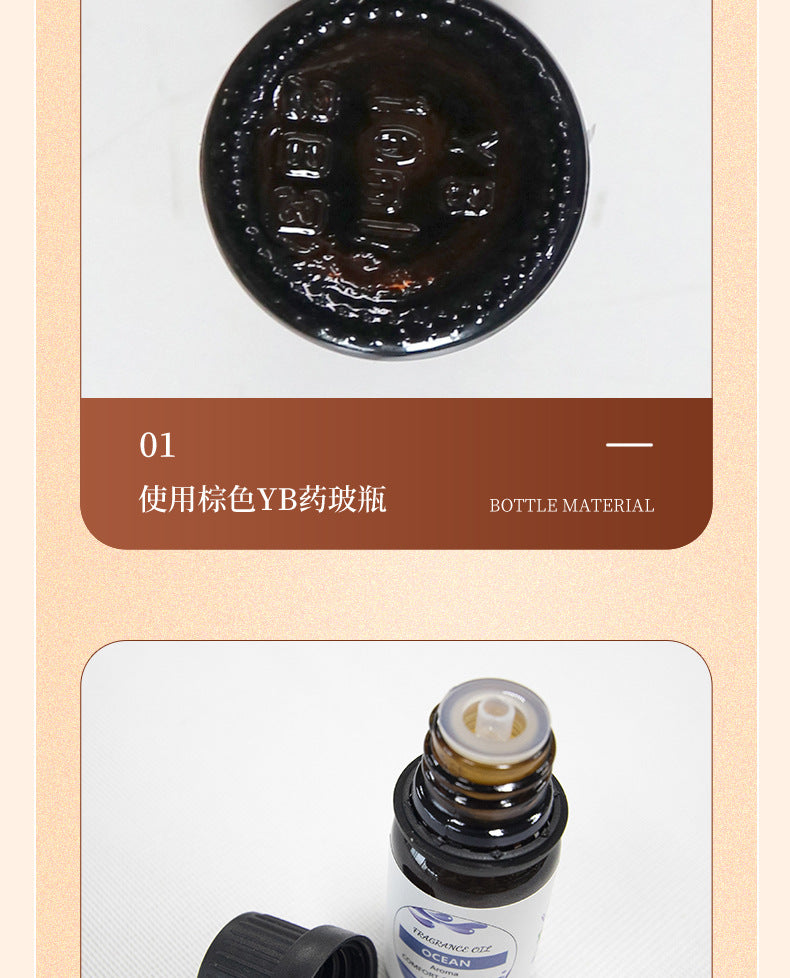 Water-Soluble Plant Essential Oil Set – 6/8/12 Bottles | Aromatherapy Diffuser Oils