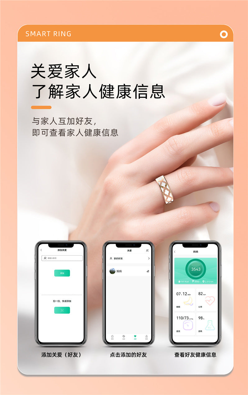 Smart Ring - Wearable Black Technology