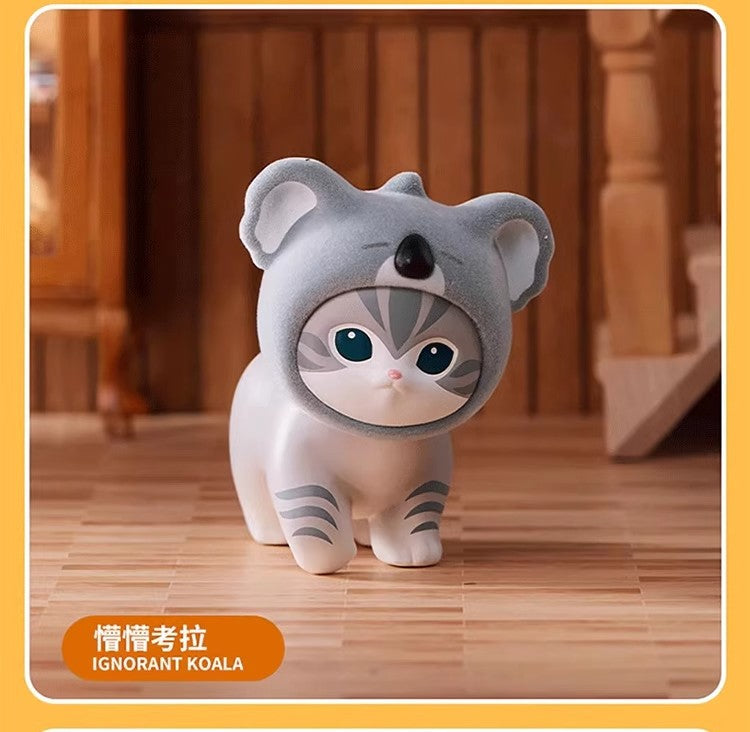 Genuine Cat Fortune Sandy Series Furry Party Blind Box Figurine Cute Cat Doll Gift Ornament Wholesale