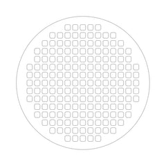 Halloween White Mesh Contact widow clown eyeless