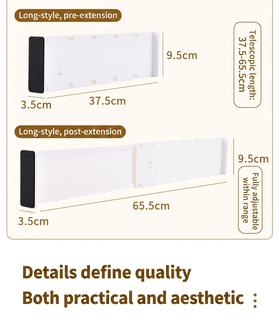 Drawer storage divider board