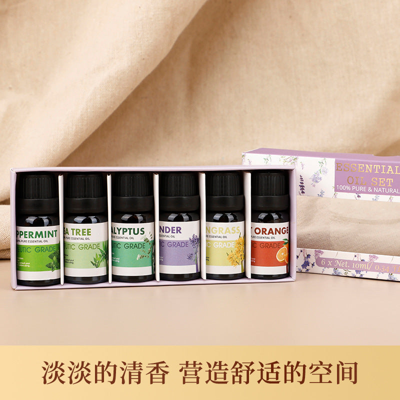 Water-Soluble Plant Essential Oil Set – 6/8/12 Bottles | Aromatherapy Diffuser Oils