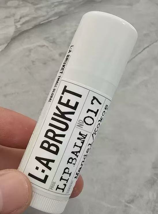 L:A BRUKET Organic Almond Coconut Natural Lip Balm Sweden