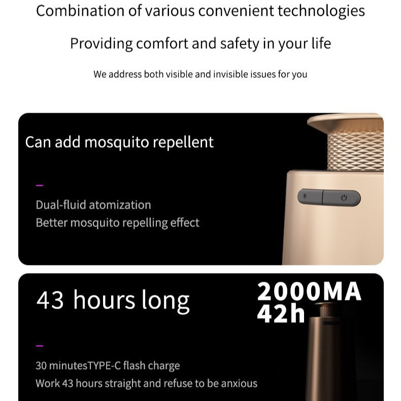 Gold Aroma diffuser Silent Fragrance Machine
