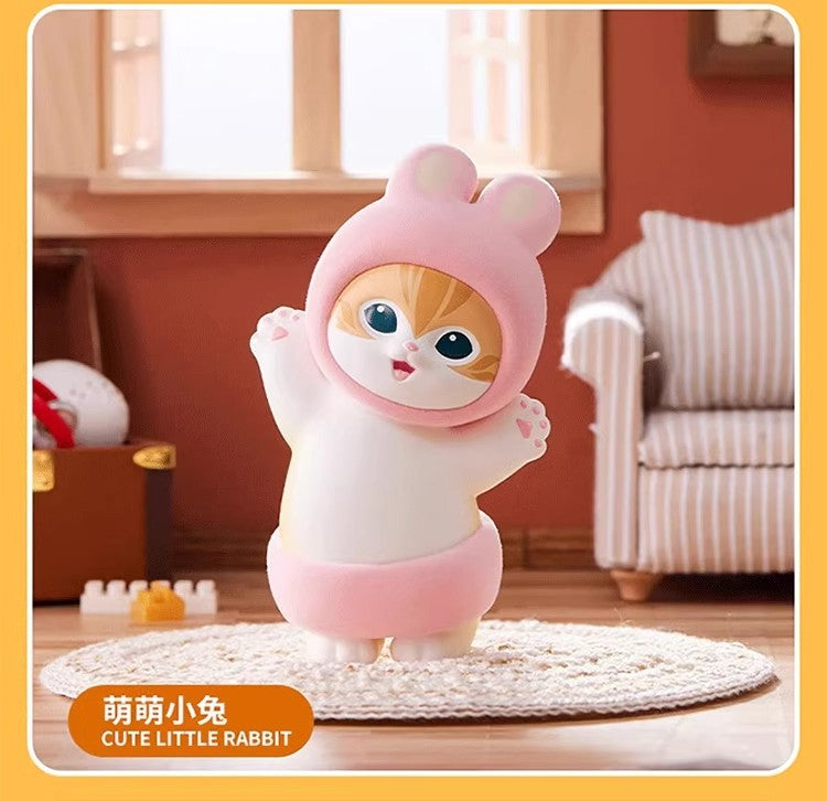 Genuine Cat Fortune Sandy Series Furry Party Blind Box Figurine Cute Cat Doll Gift Ornament Wholesale