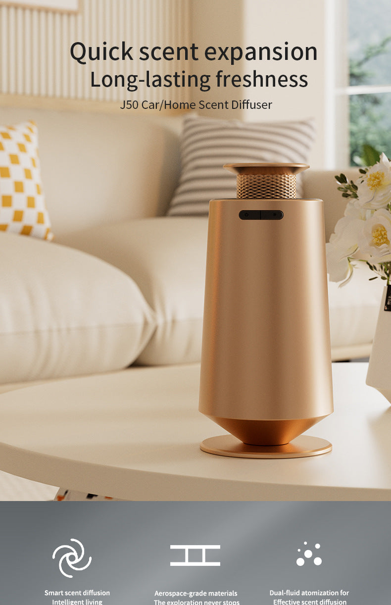 Gold Aroma diffuser Silent Fragrance Machine